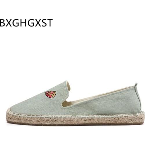 Ladies Designer Shoes Espadrilles Women Loafers Casual Shoes Woman Flats Fashion Summer Shoes Woman 2020 Zapatillas Mujer Casual