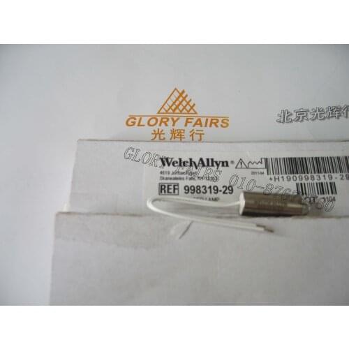 Welch Allyn 998319-29 5V 10.4W halogen bulb,for Bayer Advia 2120 hematology analyzer,WelchAllyn 5V10.4W lamp with wire leads