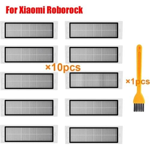 Washable HEPA Filter Parts For XiaoMi Roborock S5 S50 S51 S55 S5Max S6 E25 E35 S5 Max S6 Pure S6 maxV Vacuum Filter Accessories