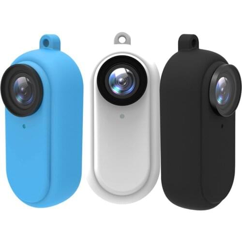 Soft Silicone Sleeve Camera Protective Cover Sleeve Anti-Shake Anti-scratch Case for Insta360 GO 2 Camera Accessories