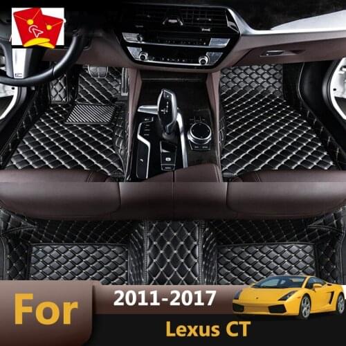 Custom For Lexus CT 2017 2016 2015 2014 2013 2012 2011 Car Floor Mats Carpets Rugs Custom Styling Covers Auto Interior Accessori