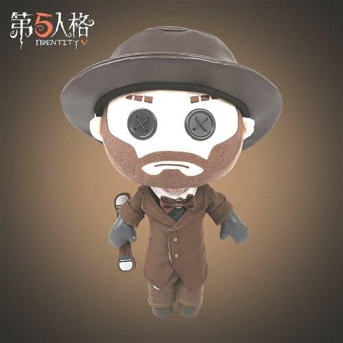 New Anime Game Identity V Doll Magician Cosplay Servais Le Roy Change Suit Plush Doll Kawaii Anime Dress Up Clothing Stuffed Toy