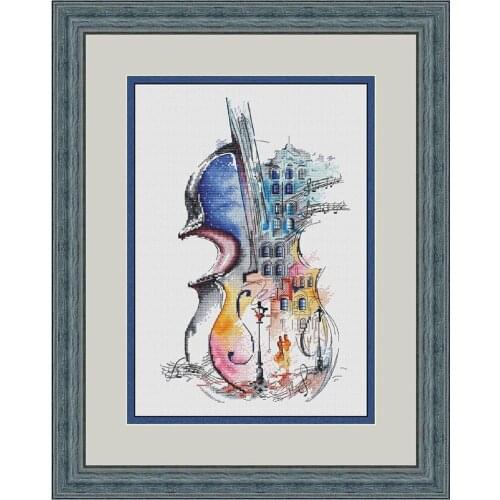 New Arrival Diamond Painting Musical Instrument Saxophone Guitar Craft Christmas Decoration DIY Rhinestone Embroidery Mosaic Pia