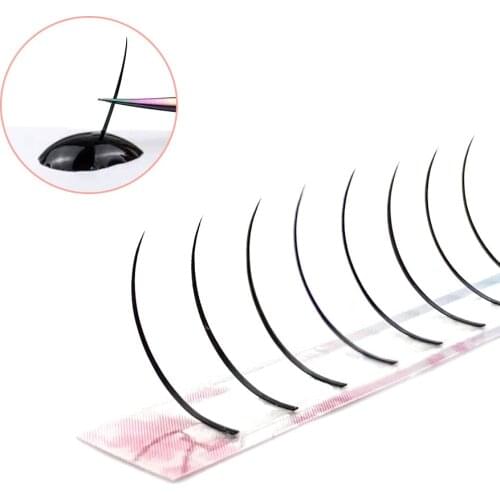 New Design 12 Rows Individual Fairy Volume Fans Extension 0.07 C/D 8-18 Professional Matte Lashes 100% Individual False Eyelash