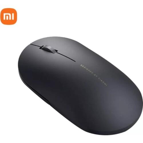 Xiaomi 2.4GHz Wireless Mouse 2 WiFi 1000DPI Optical Portable Mice Streamlined Shape for PC Laptop Notebook Office Gaming