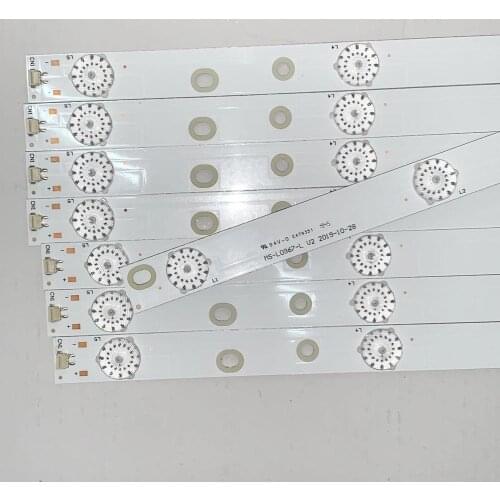 Original quality 50inch LED TV MS-L0967-L R72-50D04-017-13 light bar 5 light 3V 48CM 21MQ300D for AKAI 50'' TV AKTV500