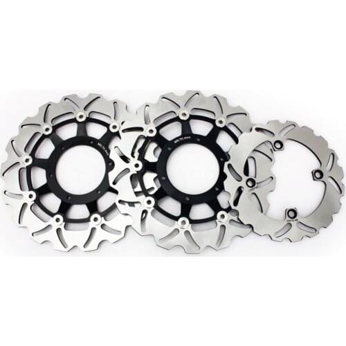 BIKINGBOY Front Rear Brake Disks Discs Rotors For Honda CBR 600 F F4i F4 Supersport 01 02 03 04 05 06 07 CBR600F Sport Full Set