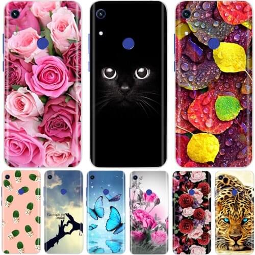 Silicone Case For Huawei Honor 8A Coque Cute Pattern Soft TPU Funda Case For Huawei Honor 8A 8 A Silicon Back Cover Bumper Case