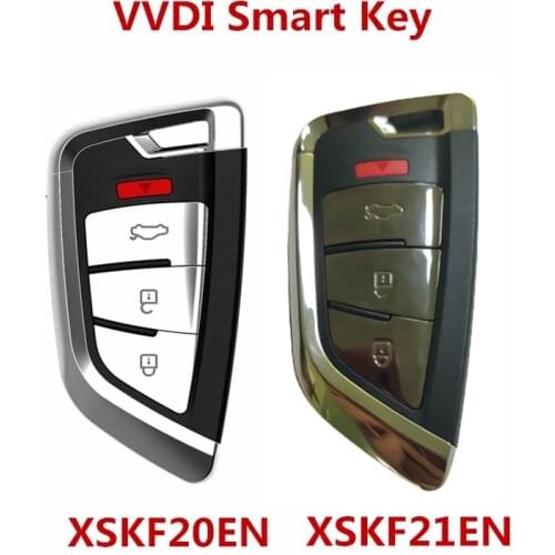 Xhorse XSKF20EN XSKF21EN VVDI Smart key VVDI Memoeial Knife Style-4BTN for VVDI Key Tool VVDI MAX Mini key tool
