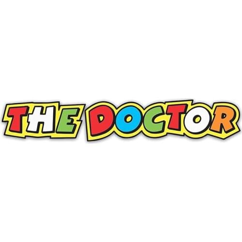 The Doctor Rosi Badge Brand Car Sticker Decal Decor Motorcycle Off-road Laptop Trunk Guitar PVC Vinyl Waterproof Stickers