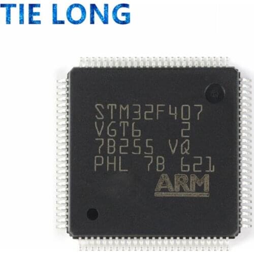 1pcs/lot STM32F407VGT6 32F407VGT6 STM32F407 TQFP-100 In Stock