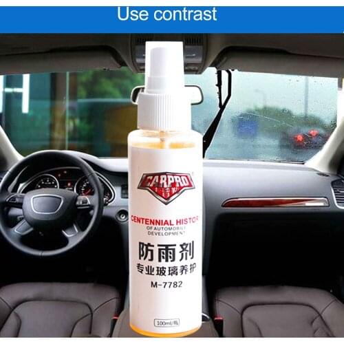 100ML Car Front Windshield Anti-Rain Agent Waterproof Rainproof Anit-fog Spray Car Rear-View Mirror Window Glass Coating
