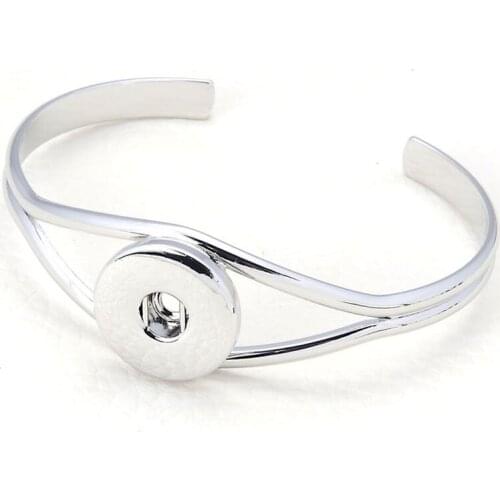 Miasol DIY Snap Button Charm Bracelets & Bangles Fits 18mm Snap Button Charm For Diy Jewelry Making