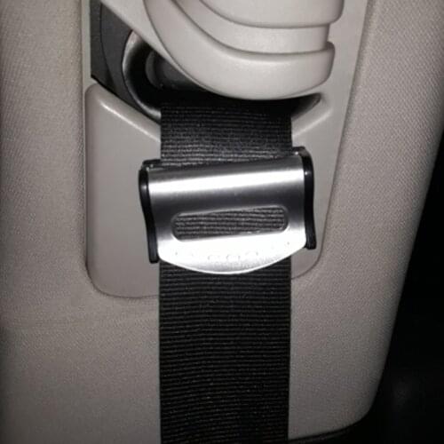 2 Pcs Car Vehicle Seat Belts Clips Safety Adjustable Stopper Buckle for Skoda Octavia Fabia Rapid Superb Yeti Roomster