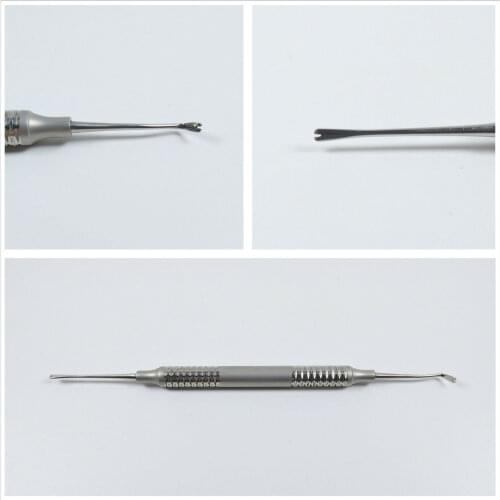 2Pcs Dental Instrument Pusher Tucker Ligature For Arch Wire Dentist Bracket Orthodontic Tools