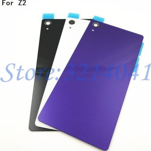5.2 inches Rear Z2 Battery Back Cover For Sony Xperia Z2 D6543 L50W D6503 Battery Door Back Case With NFC