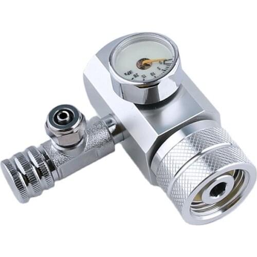 Aquarium CO2 Regulator with Check Valve Bubble Counter Magnetic Solenoid Valve Aquarium CO2 Pressure-reducing Valve