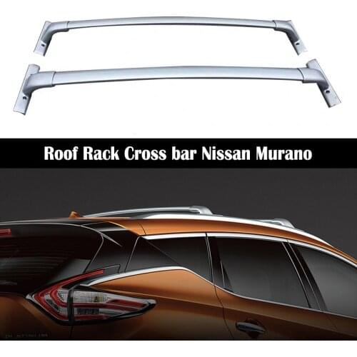 Aluminum Alloy Roof Rack For Nissan Murano 2015-2021 Rails Bar Luggage Carrier Bars top Cross bar Rack Rail Boxes
