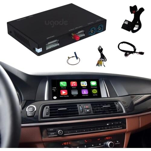 Ugode wireless Car play carplay inerface box For Apple iOS Android Auto mobile for BMW NBT OE Radio Screen
