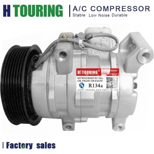 For Car Toyota Hilux III Pickup 2.5L 3.0L 10S11C AC Compressor 447160-1970 447160-2020 447180-8280 447260-8020 88310-0K110 7PK