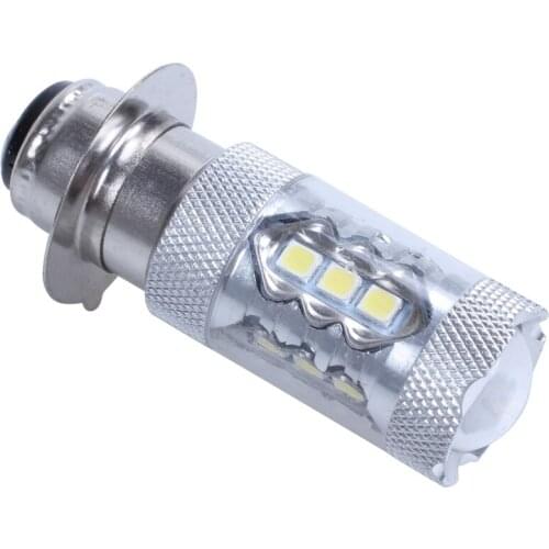 H6 Headlight LED Light Bulbs ,12V Xenon White P15D-1/H6M 80W Fog Light Bulb Auto Indicator Lamp 6000k Auto LED Parking 12V Repla