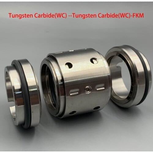 KA 202A-45 202A-50 202A-55 202A-60 Tungsten Carbide FKM Water Pump Single Coil Spring Double End Bellows Shaft Mechanical Seal