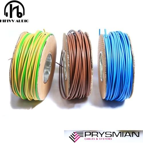 HiFi Pure copper Power AC Cable Wall Wrie of Audio System Amplifier Hi-End OFC power bulk cable DIY Amp CD player Speaker cable