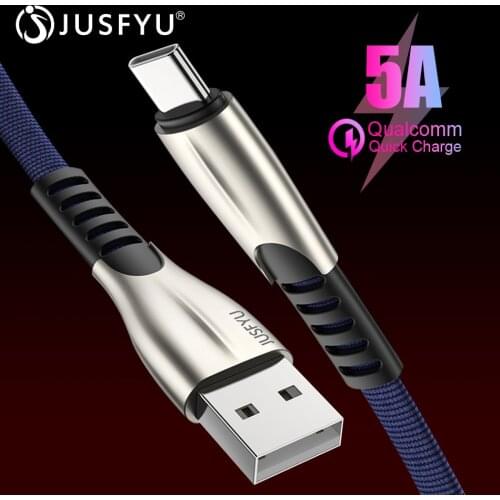 0.5m 1m 2m 3m 5A USB Type C Cable For Huawei P20 Lite Honor 10 9 Pro 3.1 Fast Charging Data Cord Phone Charger Samsung S9 Redmi