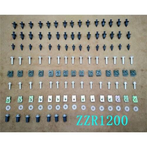 Fairing Bodywork Kit Bolts Screws For Fit For Kawasaki ZZR1200 2002-2005