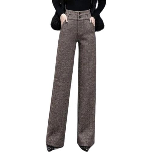 LAIPING Women's Straight Trousers