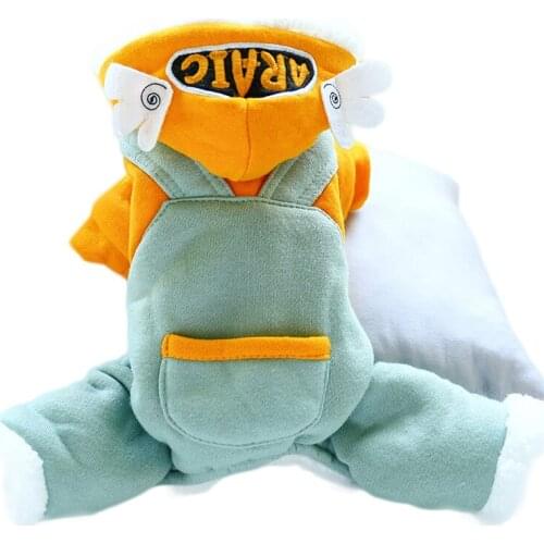 Cute Dog Clothes Warm Winter Dog Jacket Clothes for Dogs Autumn Overalls for Dogs Small Dogs Clothes for Yorkies Pug Pet Clothes