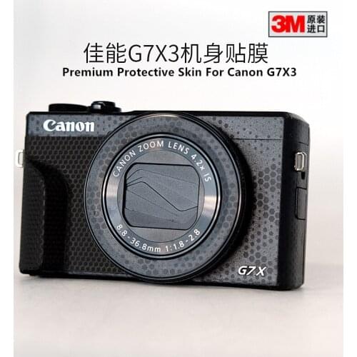 Camera Decal Skin Sticker For Canon G7X3 Mark III Protector Anti-scratch Coat Wrap Cover Case