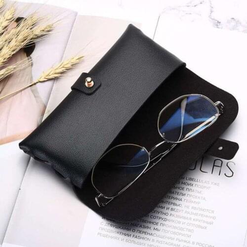 New Glasses Case Women Leather Soft Glasses Bag Fashion Portable Sunglasses Box Bag Accessories Eyeglasses Case Sunglasses Box