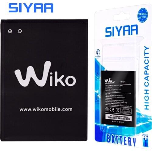 Original SIYAA Jimmy Battery For Wiko Jimmy Mobile Phone Battery Good Quality 1700mAh Mobile Phone Batteries Lithium Polymer