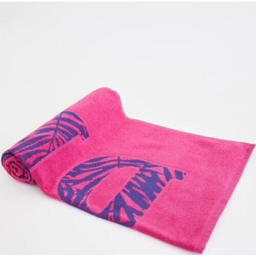 Beach Letter Printed Super Absorbent Microfiber Healthy Soft Teen and Adult Beach Towel Summer Pink
