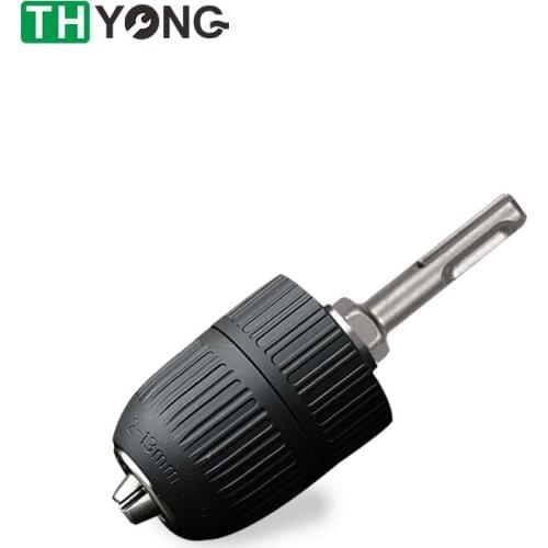 Precision 13MM Adapter Converter Keyless Drill Chuck with 1/2-20UNF SDS Driller Accessories For 700W Above Impact Drill