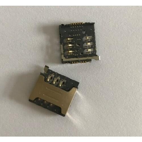 10pcs/lot new SIM card reader socket connector for Blackview BW5000 BV5000 MTK6735 Quad Core5.0 For Doogee T5 T5S T5