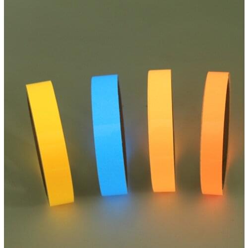 5 Colors Self-illuminating Warning Luminous Tape Glow In The Dark Adhesive Safety Tape Fluorescent Light storing Security Tape