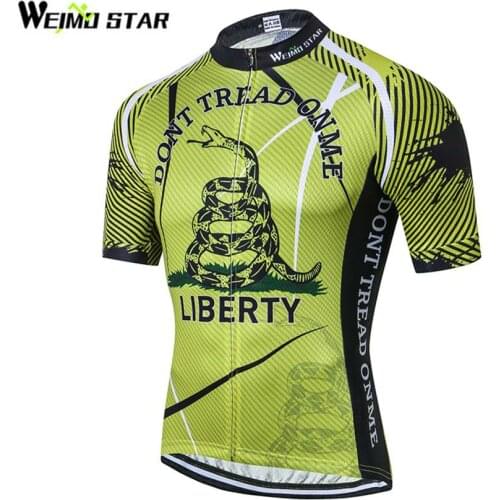 Green Snake WEIMOSTAR Sport Bike Team Racing Cycling Jersey Cycling Short Sleeve roupa ciclismo Breathable mtb jersey