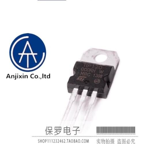 10pcs 100% orginal new Darlington complementary silicon power transistor TIP120 TO-220 real stock