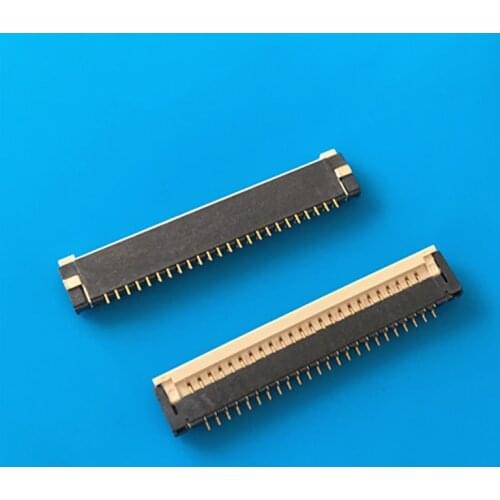 10pcs FFC FPC Connector 1.0 Pitch 24pin Flip Under Gold Plated 6916-24