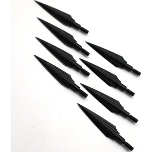 6pcs 135grain High Carbon Steel Arrow Head Broadhead Tips Arrow Point Archery Arrowheads for Compound Bow Crossbow Recurve Bow