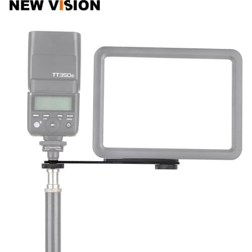 Speedlite Flash Hot Shoe Bracket Holder Led Light Holder Lamp Base