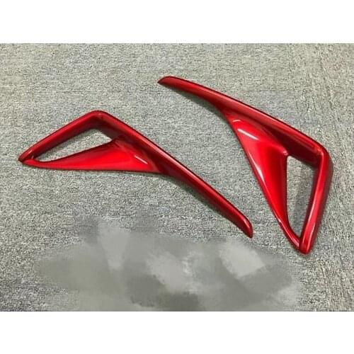 For Toyota C-HR CHR 2016 2017 2018 Car Chrome Styling ABS Rear Fog Light Covers Stickers Exterior Decoration Auto Accessories