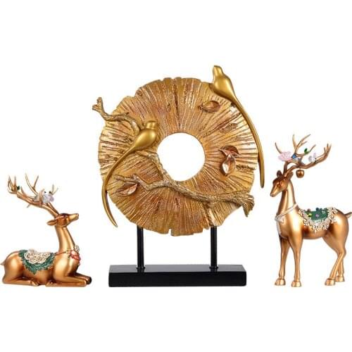 Home Decorations Modern Living Room Tea Table Wine Cabinet TV Cabinet European Small Decoration Creative Wedding Gift