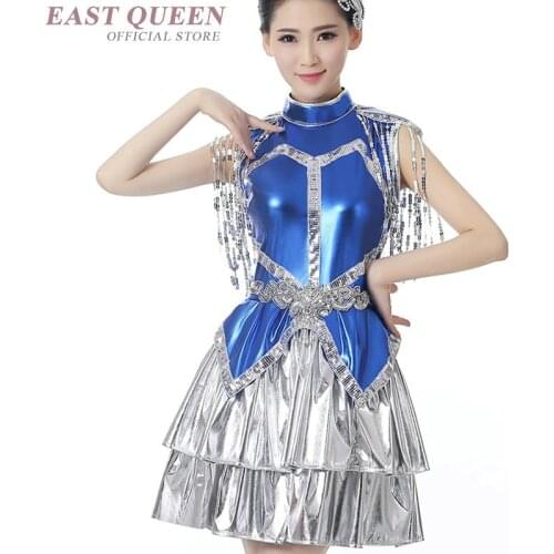 Jazz dance costumes dress clothing clubwear show jazz cheerleading dance costumes hip hop costumes stage dance wear FF1082