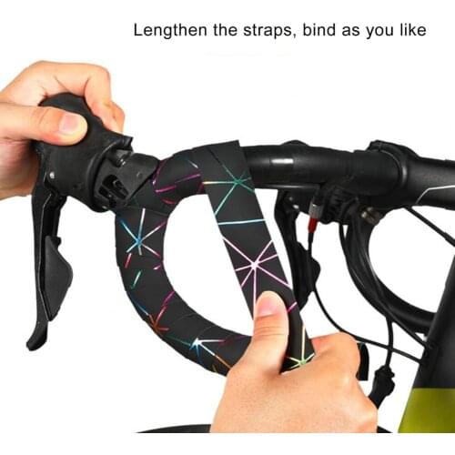 Easily Clean Lightweight Bar Tape Professional Cycling Damping Wrap for MTB