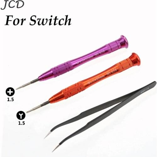 JCD 3 in 1 Tool Kit For Nintend Switch NS Console JoyCon Screwdriver Gamepad Case Opening Repair Parts