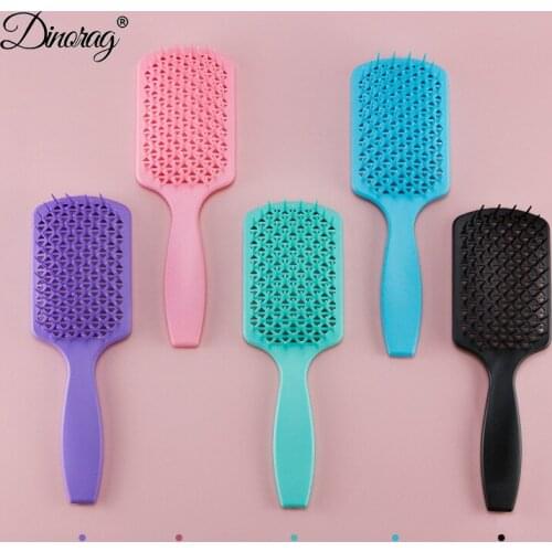 Detangling Hair Brush Large Plate Combs Scalp Massage Hair Comb Hairbrush Girls Ponytail Comb Women Men Salon Hair Styling Tools
