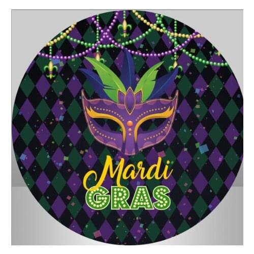 Sensfun Mask Birthday Photographic Backgrounds Dance Queen Party Photo Backdrop